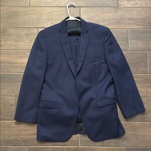 Navy Blue Men's Suit